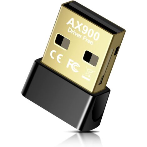 WiFi dongle adapter with integrated driver, USB WiFi adapter for PC, dual-band 5 GHz/2.4 GHz, WPA3 encryption
