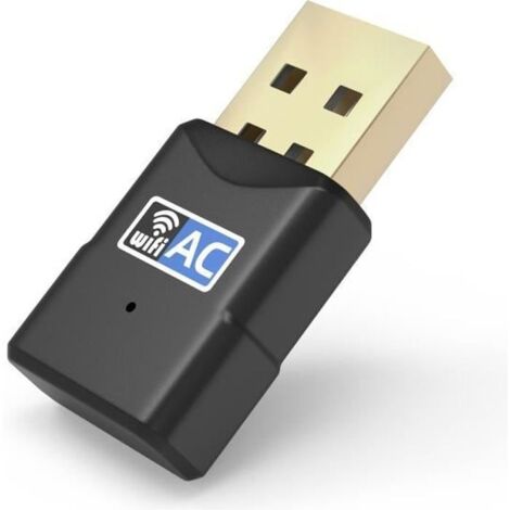 WIFI Dongle USB - Phonillico - 600 Mpbs - Compatible Windows et MacOS - Couleur Blanc - USB