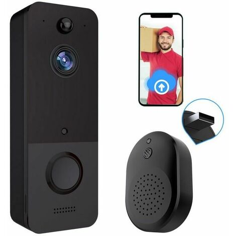 WIFI Doorbell Smart Home Wireless Phone Door Bell Camera Security Video Intercom 720P HD IR Night Vision