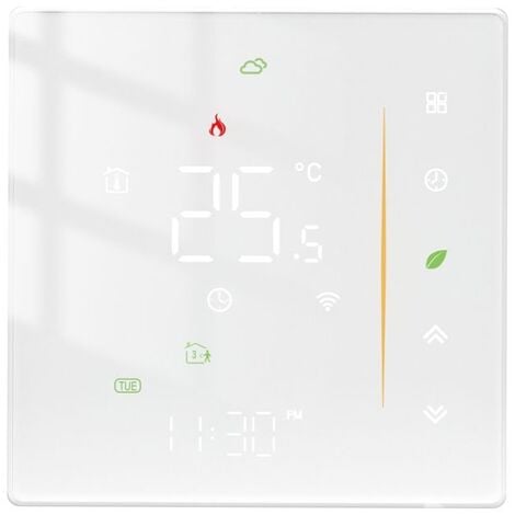 Thermostat Connecté Wifi Chaudiere Gaz-Chauffage Au Sol Eau 220V