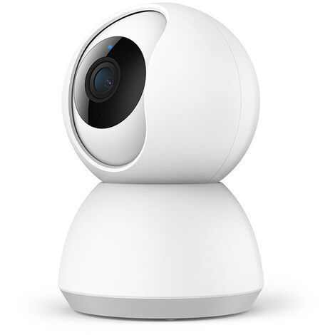 WiFi intérieure 360° , FHD 1080P, vision nocturne, détection de mouvement, audio bidirectionnel, pour Bébé/Animaux