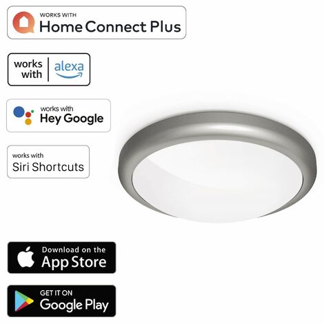 WiFi LED Deckenleuchte 18W/120W dimmbar Rund 33cm
