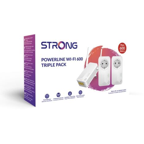 Wifi Link Rango de Transferencia Hasta 600 Mbps STRONG PLWF600TRI