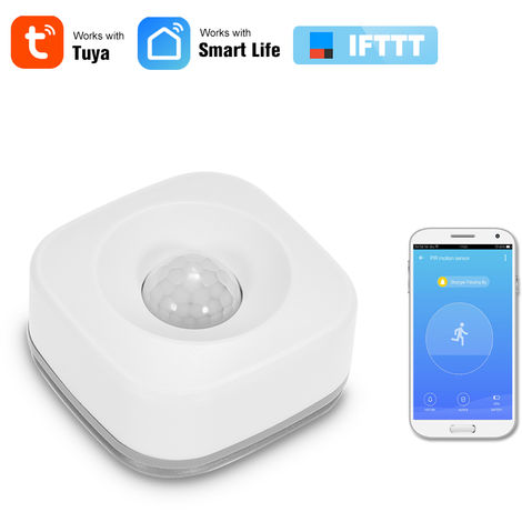 NAS-PD02W WIFI PIR Bewegungsmelder Tuya Smart Life App Alarmsystem für Inte Q1E6