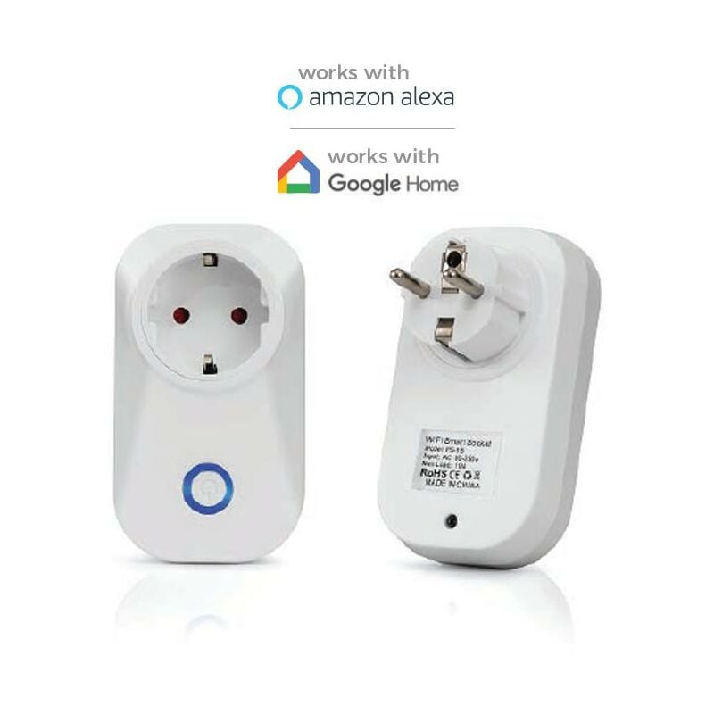 Image of Wifi plug eu amazon alexa & google home compatible