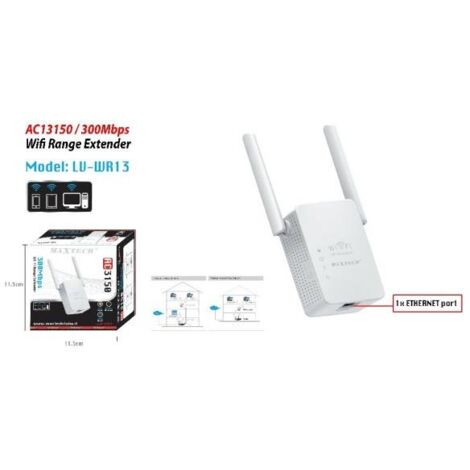 Extension WiFi, Amplificateur De Signal Wi-Fi 1200 Mbps Pour Maison Jusqu'à  9 800 Pieds Carrés, Répéteur Sans Fil Double Bande WiFi 2,4 GHz Et 5 GHz