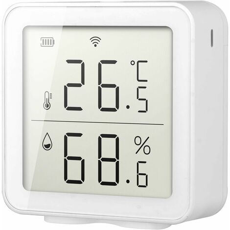 WiFi Smart Temperature Humidity Sensor Compatible with Assistant 230ft  Super Long Wireless Digital Hygrometer Indoor Thermometer Humidity Meter  Temperature Humidity Monitor Sensor 