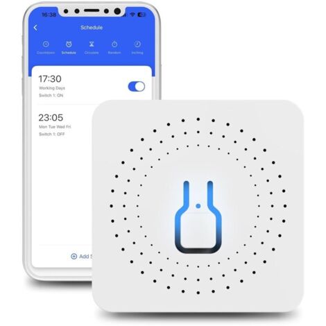 WiFi Smart Switch, 2-Channel Smart Switch Modules, Compatible with Alexa and Google Home