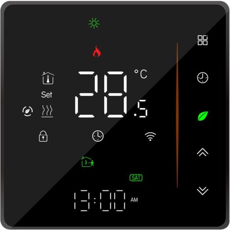 SUC-ME81H Smart WIFI LCD Thermostat Chauffe-eau par le sol Chaudière