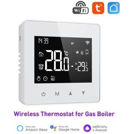 WiFi – thermostat chaudiere gaz intelligente WiFi Thermostat sans fil régulateur de température à faible puissance Alice Google