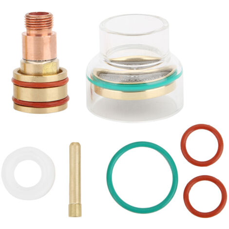 WIG-Schweißset mit TFM53NCN-Brenner, Schutzglas und Steckschlüssel für WP17/WP18/WP26 3,2 mm