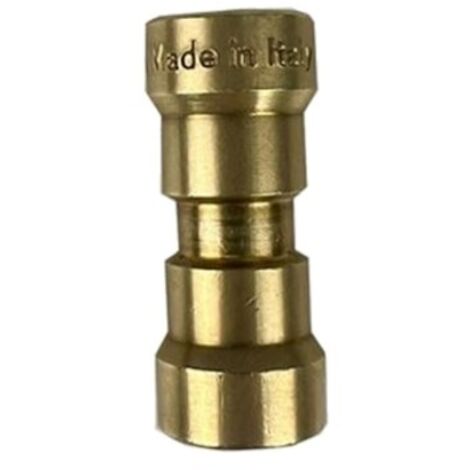 Wigam IPER-LINK Verschraubung 1/2" x 1/2" – Gerade Rohr-Rohr Verbindung