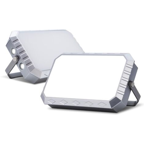 Wigearss Lampe de Camping LED, Projecteur de Chantier Portable à 70 LED, Lampe de Tente, 5 Modes et 1000 Lumens, Lampe de Travail pour Atelier, Garage, Camping et Pêche