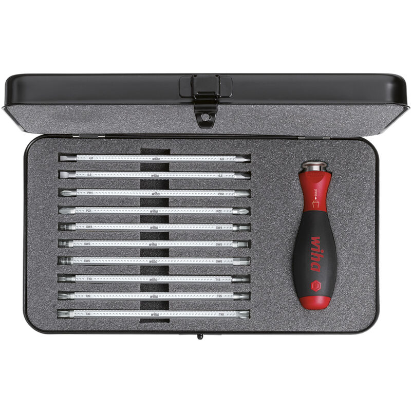 

Wiha Estuche de destornilladores con hojas intercambiables SYSTEM 6