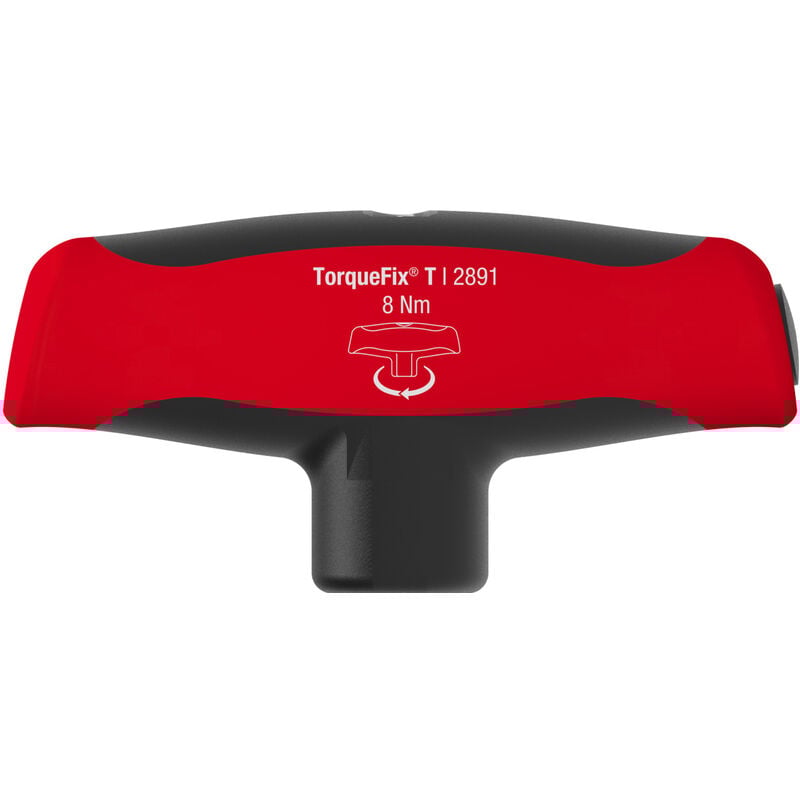 Tournevis dynamométrique avec manche en t TorqueFix® t à couple limité à réglage fixe 8.0 Nm (29229) - Wiha