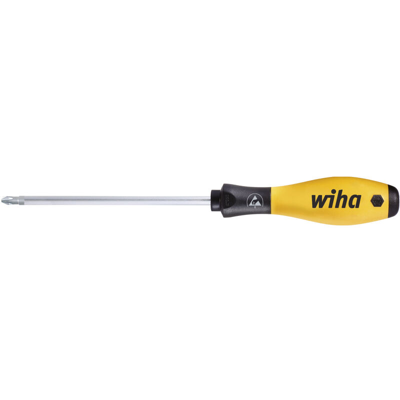 Wiha - Tournevis SoftFinish® esd Phillips PH2 x 100 mm (08186)