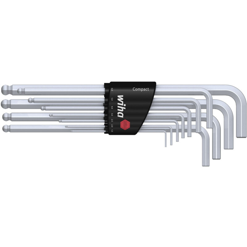 

Wiha - Juego De Llaves Acodadas 369 H11 11 Uds. Soporte Compacto An