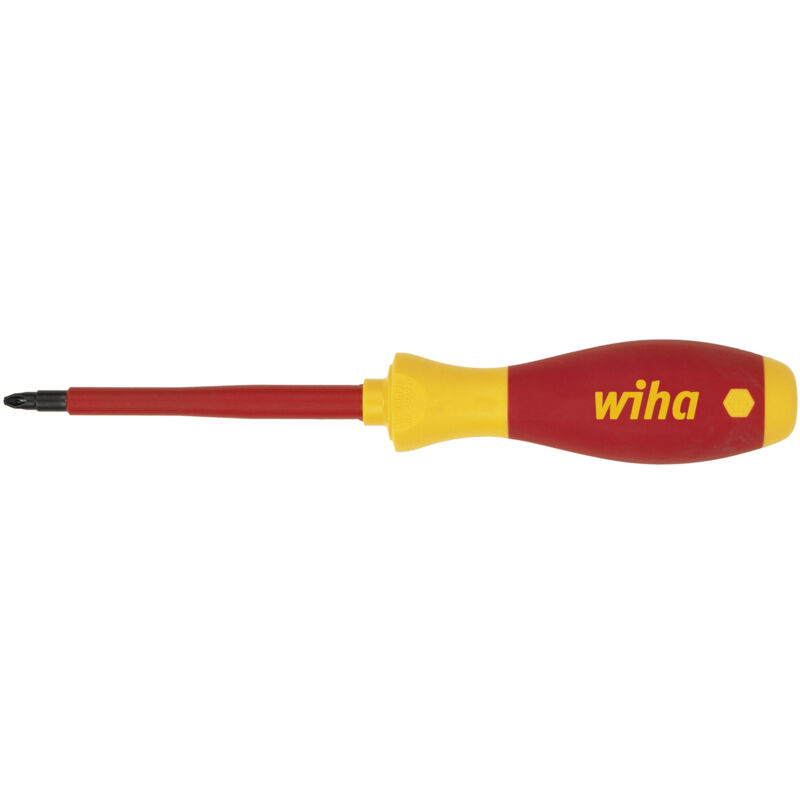 Image of Wiha - Schraubendreher SoftFinish® electric Pozidriv PZ1 x 80 mm (38017)