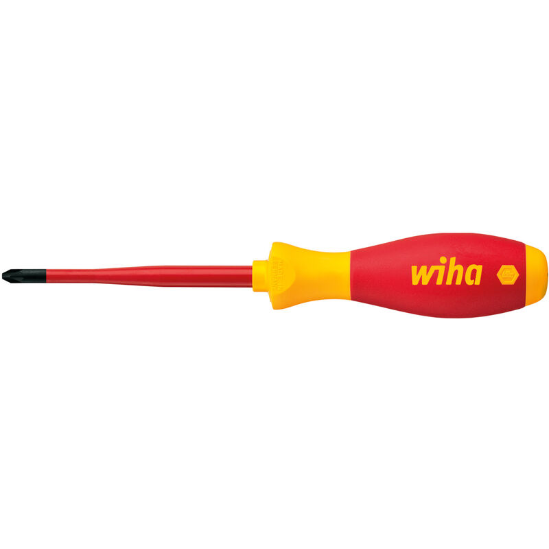 Wiha - Screwdriver SoftFinish® electric slimFix Pozidriv PZ2 x 100 mm (39567)