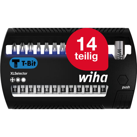 Wiha 41831 Bit-Set 31teilig Kreuzschlitz Phillips, Innen-Sechskant, TORX Plus