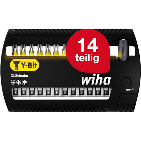 Wiha 41834 Bit-Set 31teilig Kreuzschlitz Phillips, Kreuzschlitz Pozidriv, TORX Plus