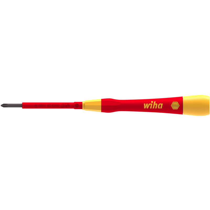 

Wiha 42380 Series 2271P - Destornillador Phillips (Acabado Pico, Ph1 X 65 Mm)