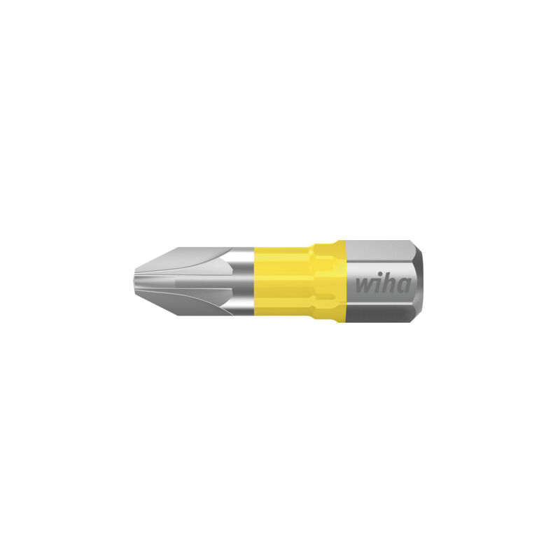 Jeu d'embouts y 25 mm Pozidriv (PZ1) 5 pcs 1/4' C6,3 dans un coffret (41588) - Wiha Jeu d'embouts y 25 mm Pozidriv (PZ1) 5 pcs 1/4' C6,3 dans un coffret (41588) - Wiha