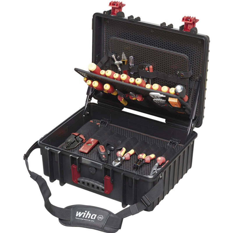 

WIHA 9300-702 CASE 80 piezas Competence XL - set de herramientas completo para electricistas Competence XL