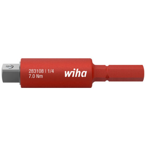 Wiha Adaptador slimVario® electric para llaves de vaso de 1/4" (43139)
