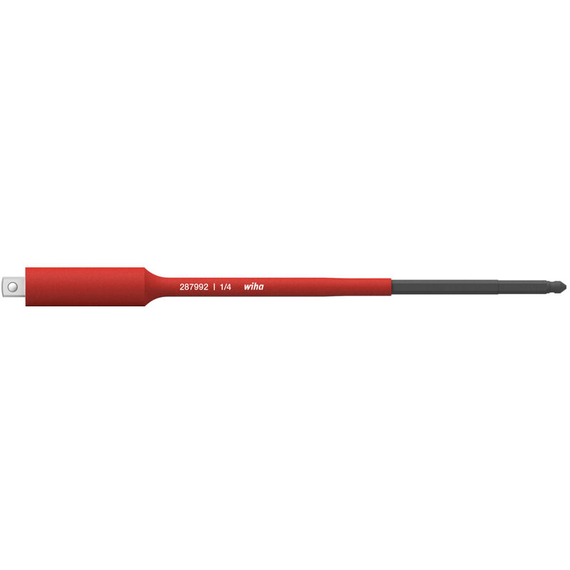 

43128 DIY, ROJO, FÜR 1/4' STECKSCHLÜSSEL - Wiha