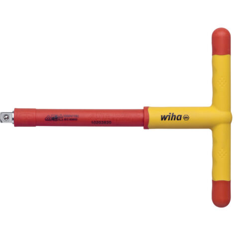 Wiha Adaptateur de manche en T isolé pour clé à douille (43062)