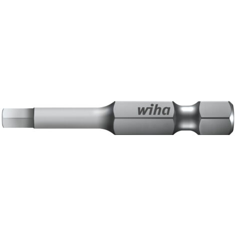 Wiha Bit Professional 50 mm hexagonal de 1/4" E6,3 2.5 mm (05303)