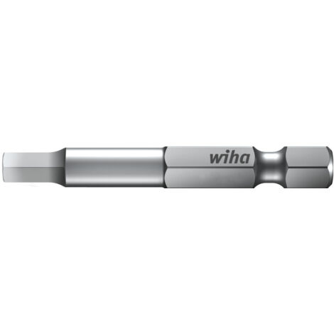 Wiha Bit Professional 50 mm hexagonal de 1/4" E6,3 5.0 mm (04196)