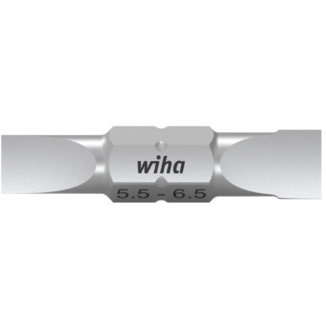 Wiha Bit Set Doppelbit Schlitz 10-tlg. in Box (43859)