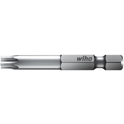 Wiha Bit Set Professional 50 mm TORX® (T30) 2 pcs 1/4" E6,3 dans un coffret (38689)