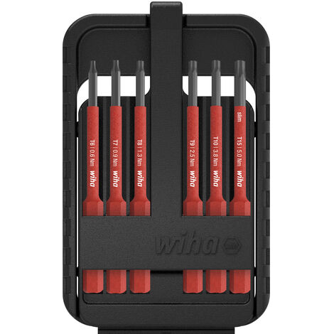 Wiha Bit Set slimBit electric TORX® 6-tlg. (43154)