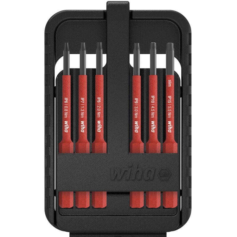 Image of Wiha Bit Set slimBit electric TORX PLUS® 7-tlg. inkl. slimBit-Box (43155)