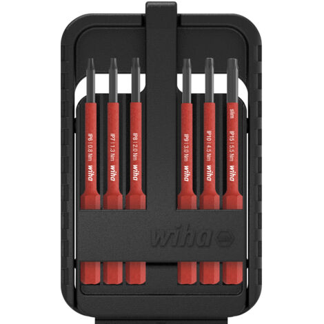 Wiha Bit Set slimBit electric TORX PLUS® 7-tlg. inkl. slimBit-Box (43155)