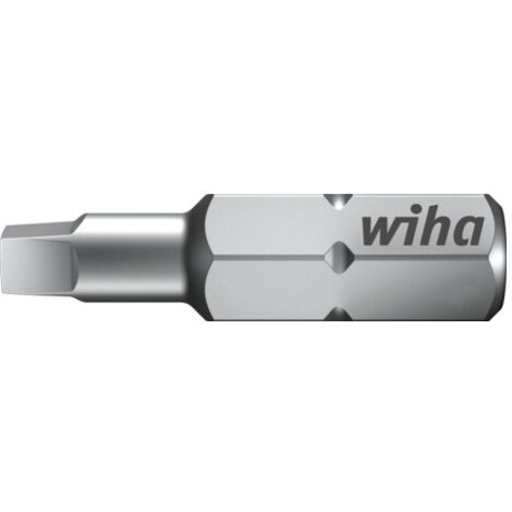 Wiha Bit Set Standard 25 mm Innenvierkant 2-tlg. 1/4" in Box (38660)