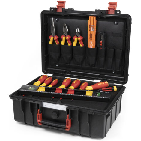 Wiha Caisse à outils Basic Set L electric 18 pièces (45530)