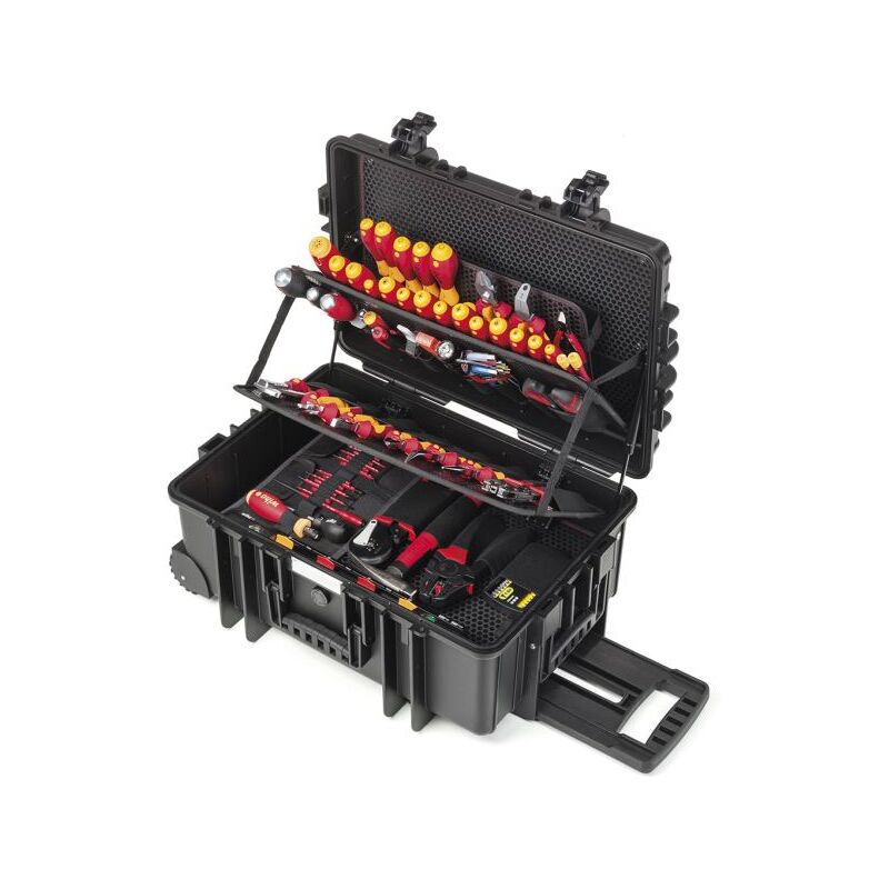 Image of Set di strumenti Competenza elettrica xxl ii MIXED115-TLG. in valigia