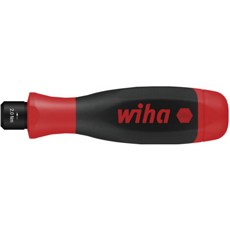 Wiha Destornillador dinamométrico easyTorque con limitación del par de apriete preajustada de forma fija 1.2 Nm (36233)