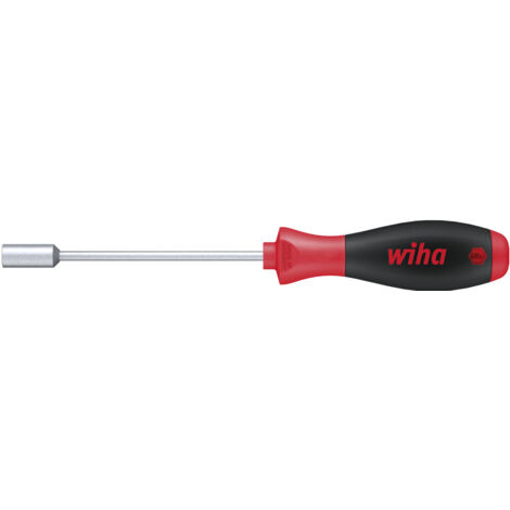 Wiha Destornillador SoftFinish® con llave de vaso hexagonal con varilla redonda 10.0 mm x 125 mm (01026)
