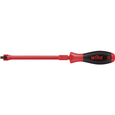 Wiha Destornillador SoftFinish® ranurado con función de sujeción 5.0 mm x 150 mm (32870)