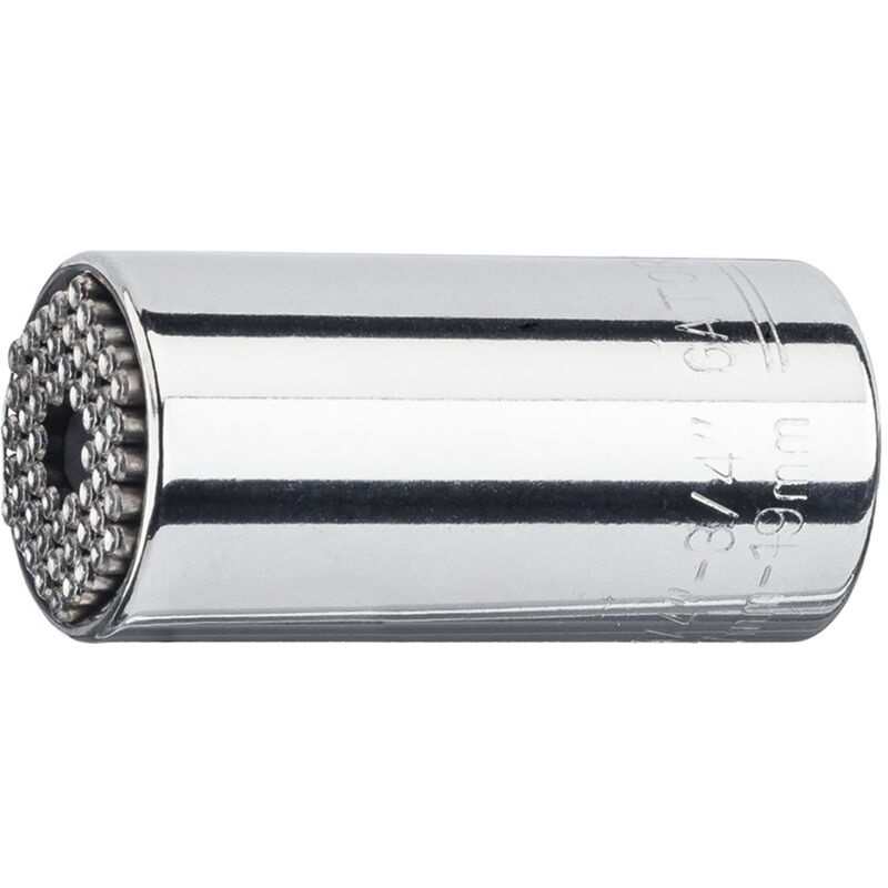 Wiha Douille pour clé à douille Gripper 3/8" sous blister 53.5 mm (09400)