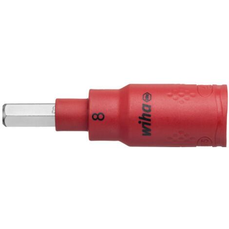Wiha Douille pour clé à douille isolée Six pans mâle 3/8" (43108)