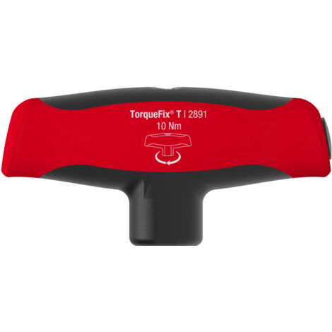 Wiha Drehmoment-Schraubendreher mit Quergriff TorqueFix® T fest voreingestellte Drehmomentbegrenzung 10,0 Nm (29230)