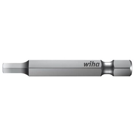 Wiha - embout professional six pans 2 5 - 70 mm, forme e 6 3 - 7043z