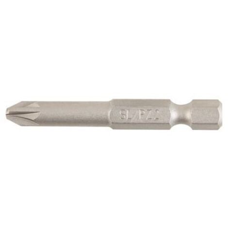 Wiha - embout xeno, fente/pozidriv sl/pz2-50mm, forme e 6 3 - 7049xz