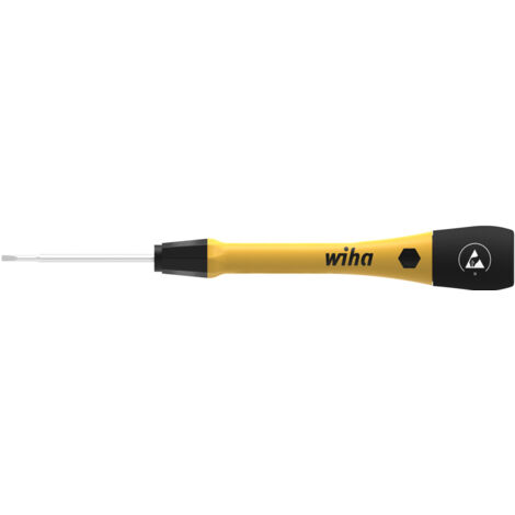 Wiha Feinschraubendreher PicoFinish® ESD Schlitz 1,5 mm x 40 mm (43669)